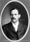 Photo of Hugh Longbourne Callendar, English physicist, c 1900.