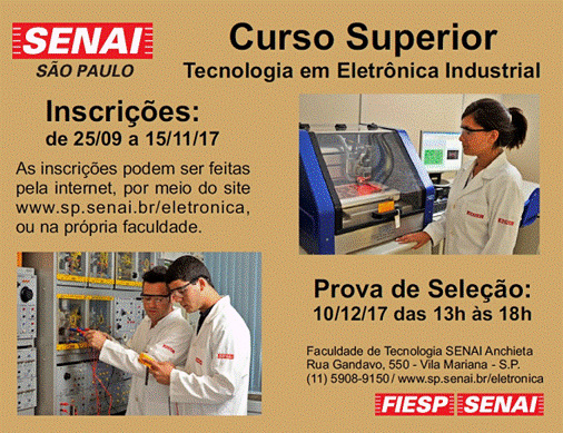 Curso Superior de Tecnologia em Eletrônica Industrial