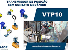 VTP10: Transmissor de Posição sem Contato Flexibilidade em aplicações!