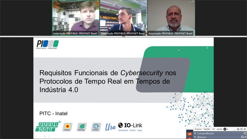 Cybersecurity em tempos de Indústria 4.0 é tema de primeiro webinar do ano