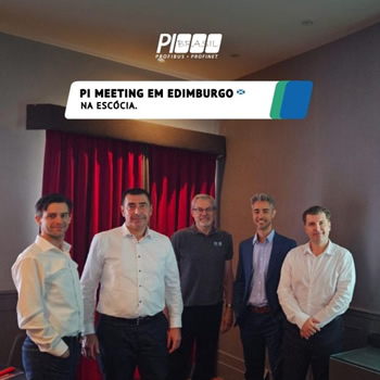 PI BRASIL MARCA PRESENÇA NO 36º PI MEETING, EM EDIMBURGO