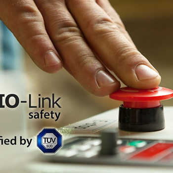 SEGURANÇA IO-LINK ATINGE MARCO IMPORTANTE: TÜV SÜD CERTIFICA ESPECIFICAÇÃO