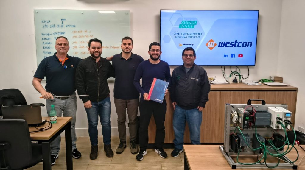 PITC Westcon aplica treinamento com certificação PROFINET e Ethernet-APL em junho