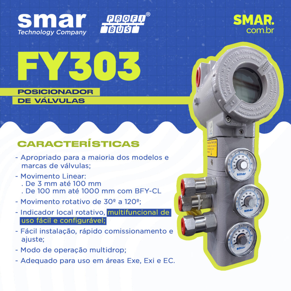 Posicionador de Válvulas FY303